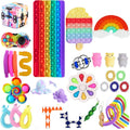 35 Pcs Fidget Toy Set,Fidget Toy Pack Figit Toys Packages Sensory Toys Figetsss Toys Sets,Stress Anxiety Relief Toys for ADHD6