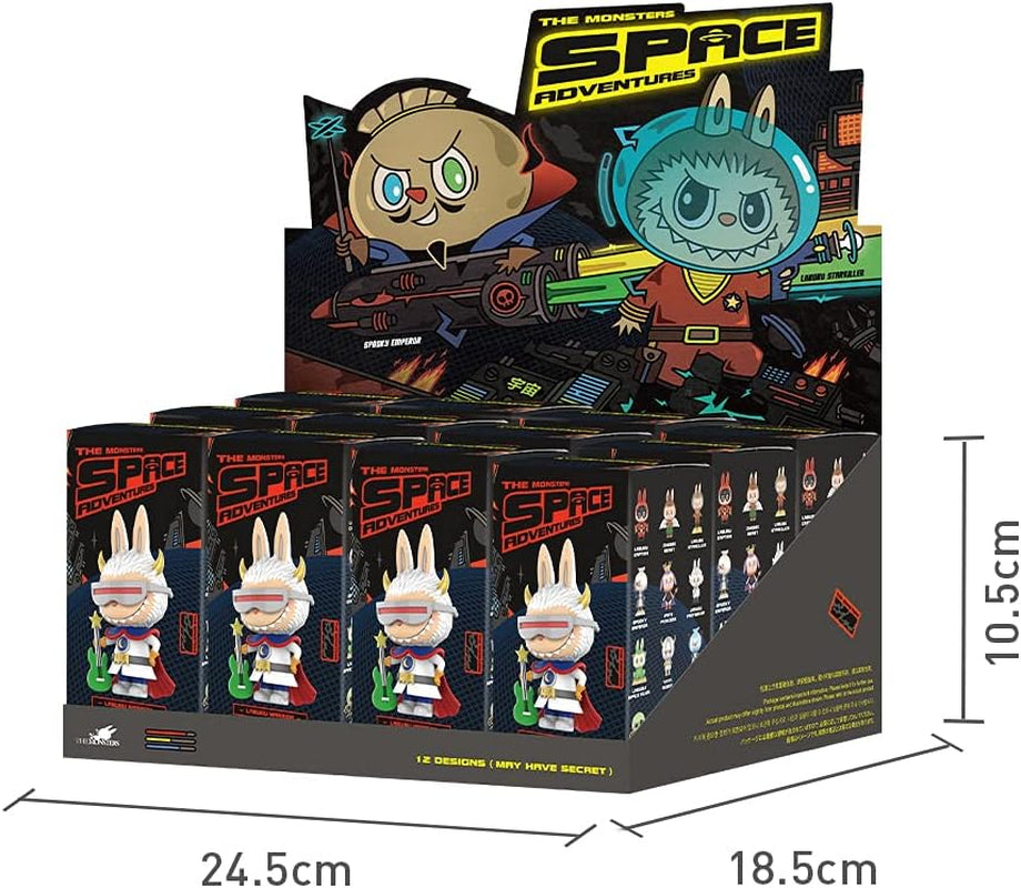 LABUBU Space Adventure Series 1PC Blind Box Toy Box Bulk Popular Collectible Random Art Toy Hot Toys Cute Figure Creative Gift, for Christmas Birthday Party Holiday
