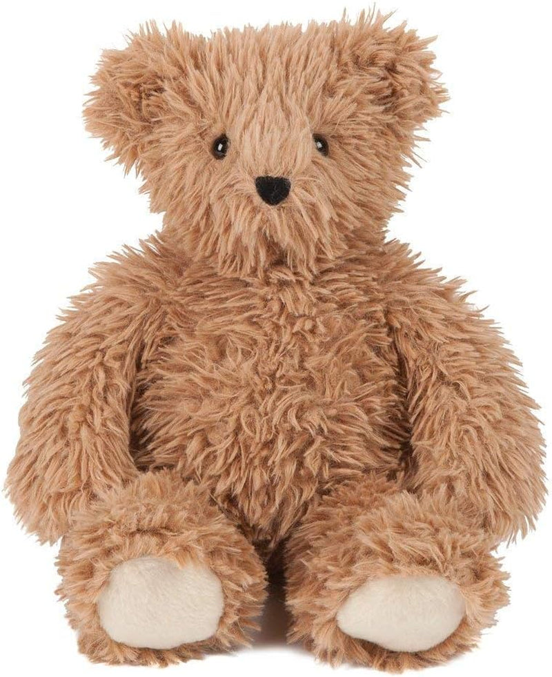 Stuffed Animal 13 Inch | Almond Brown Bear Stuffed in USA with 100% Recycled Filling | Bear Hospital Care Support