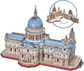3D Brain Teaser Puzzles for Adults 643 Pieces Large Challenge Britain Architecture Church Building Model Craft Kits Birthday Gift for Adults as Hobby, St.Paul'S Cathedral Gifts for Women Men