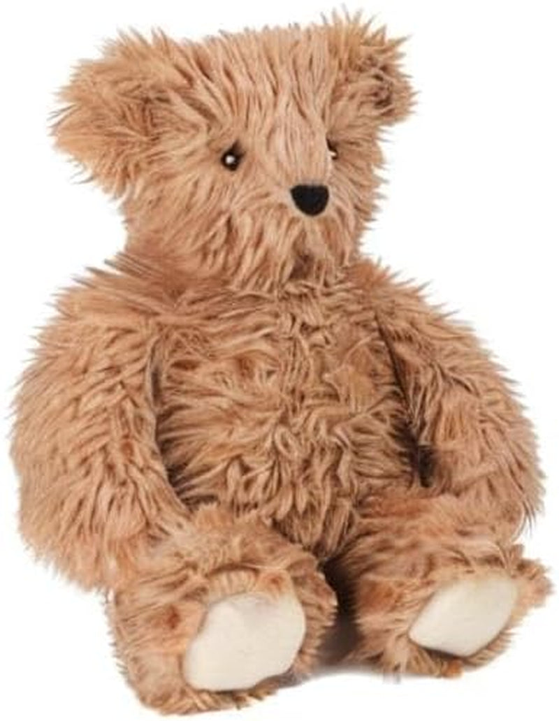 Stuffed Animal 13 Inch | Almond Brown Bear Stuffed in USA with 100% Recycled Filling | Bear Hospital Care Support