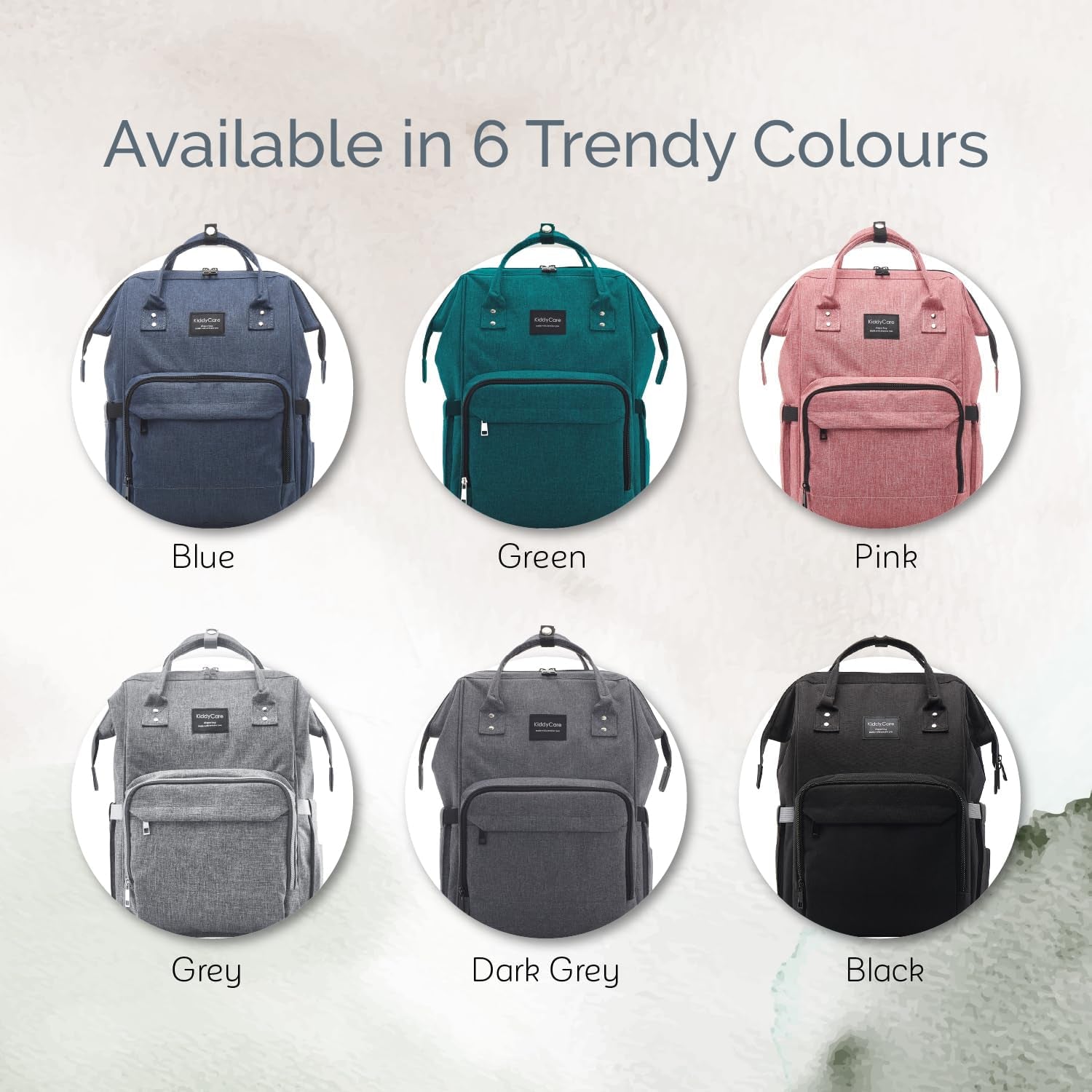 Diaper Bag Backpack | Baby Diaper Bags with Changing Station for Mom | Travel Backpack Waterproof Tote Bag with Various Uses for Maternity Baby Bags Big, Stylish, Unisex | Blue