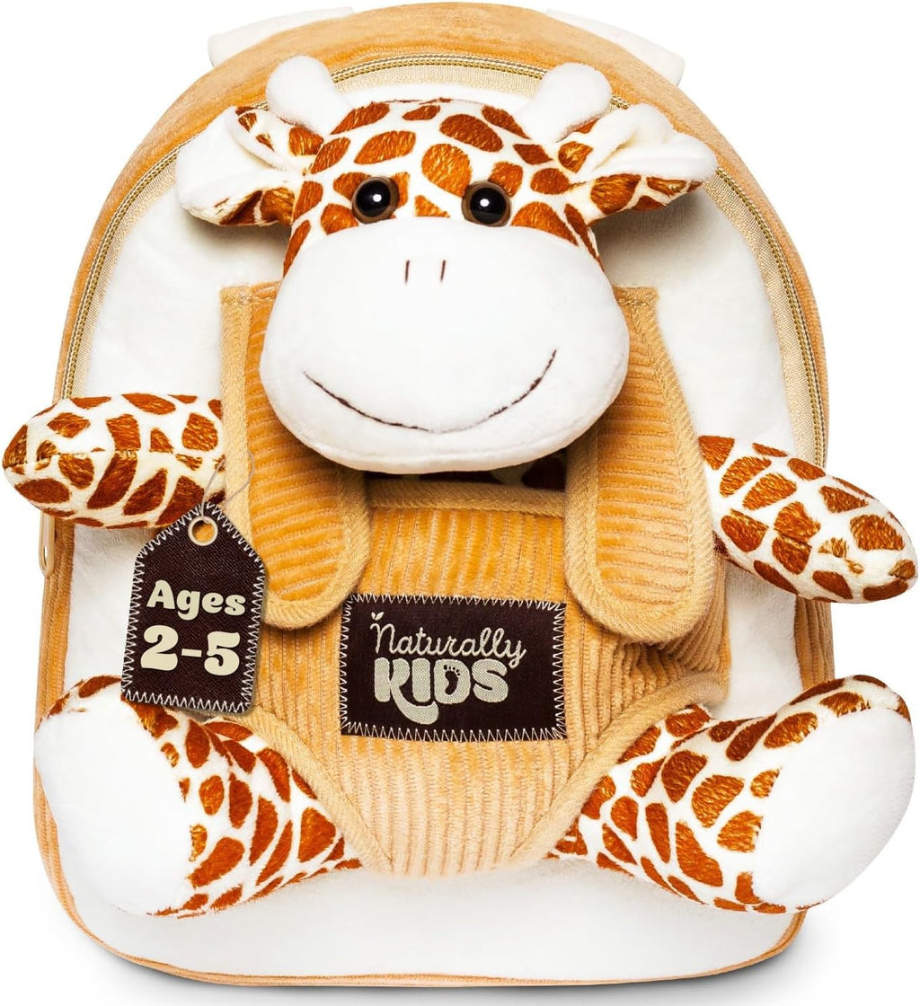 Giraffe Backpack, Giraffe Toys for Kids 3-5, Toddler Stuffed Animal Gifts for 2 3 4 5 Year Old Girl Boy